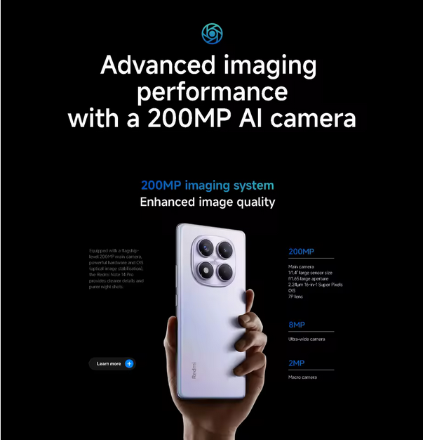 14 pro 5g (11) گوشی موبایل شیائومی مدل Redmi Note 14 Pro 5G دو سیم کارت ظرفیت 512 گیگابایت و رم 12 گیگابایت - تصویر 10
