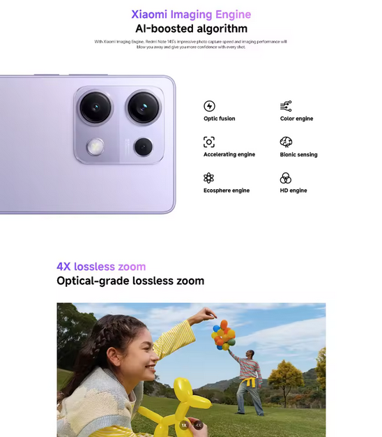 note 14s (4) گوشی موبایل شیائومی مدل Redmi Note 14s دو سیم کارت ظرفیت 256 گیگابایت و رم 8 گیگابایت - تصویر 4