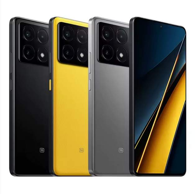 poco x6 pro (1) گوشی موبایل شیائومی مدل Poco X6 Pro 5G دو سیم کارت ظرفیت 512 گیگابایت و رم 12 گیگابایت - تصویر 1