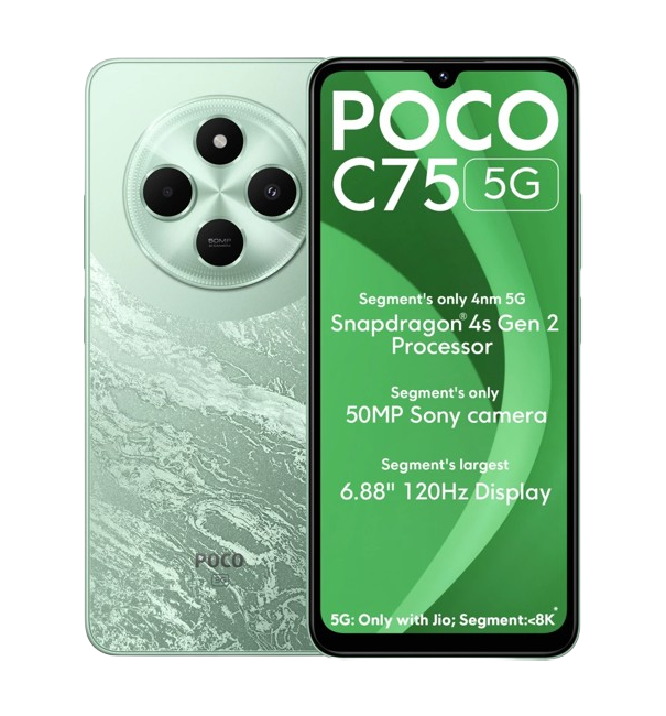 گوشی موبایل شیائومی مدل Poco C75 دو سیم کارت ظرفیت 256 گیگابایت و رم 8 گیگابایت گوشی موبایل شیائومی مدل Poco C75 دو سیم کارت ظرفیت 256 گیگابایت و رم 8 گیگابایت - تصویر 1