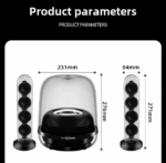 اسپیکر دسکتاپ هارمن کاردن مدل soundsticks 4 - تصویر 6