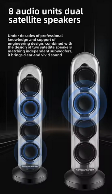 SCC771~1 اسپیکر دسکتاپ هارمن کاردن مدل soundsticks 4 - تصویر 5