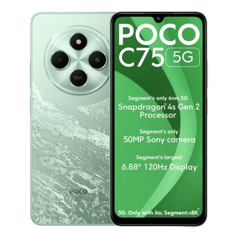 گوشی موبایل شیائومی مدل Poco C75 دو سیم کارت ظرفیت 256 گیگابایت و رم 8 گیگابایت